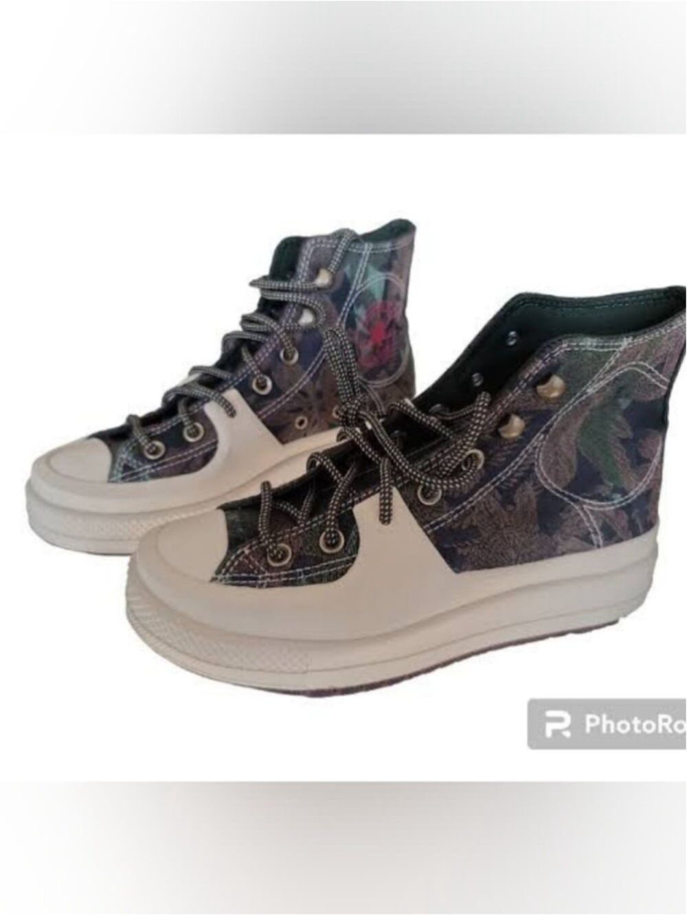Converse Chuck Taylor All Star Construct High Black Joy Shoes
